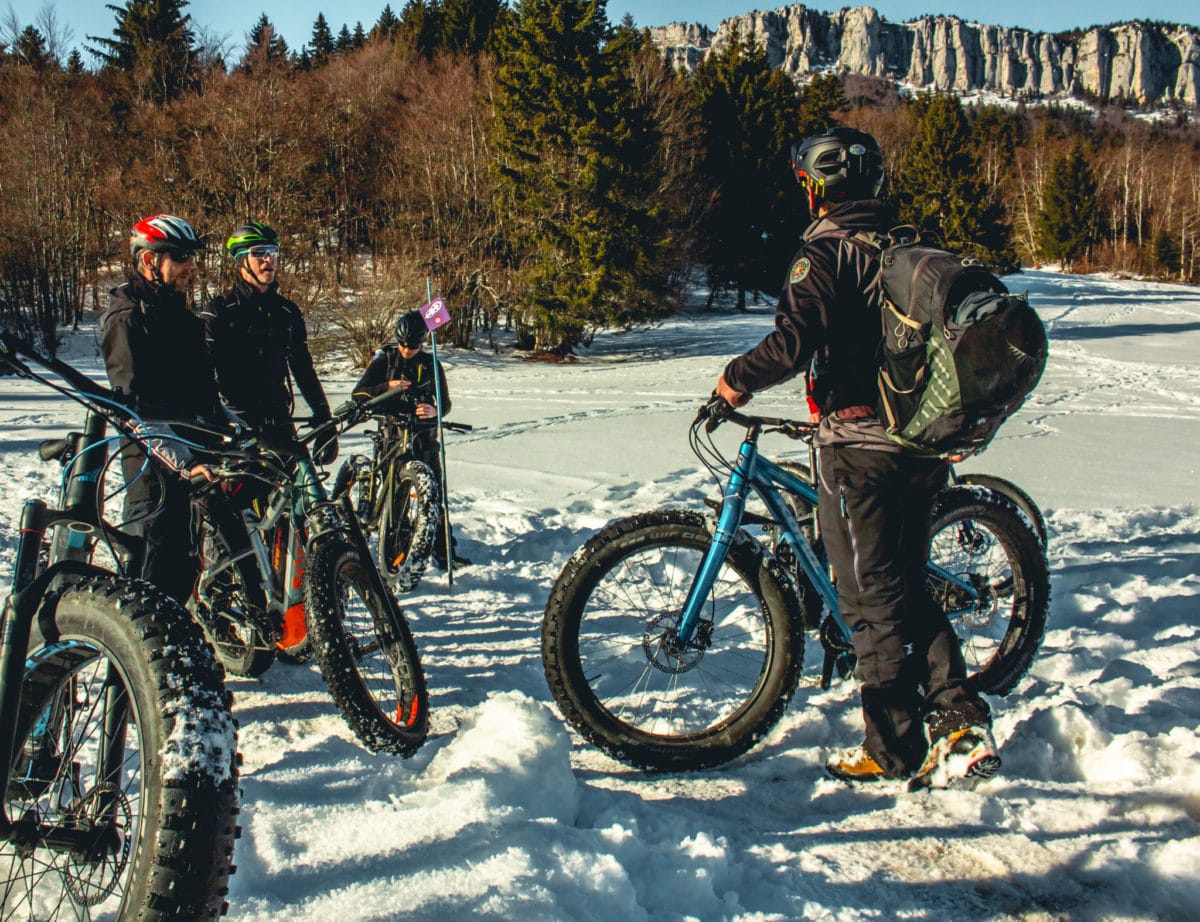 Institut de formation du vélo | FatBike en milieu enneigé