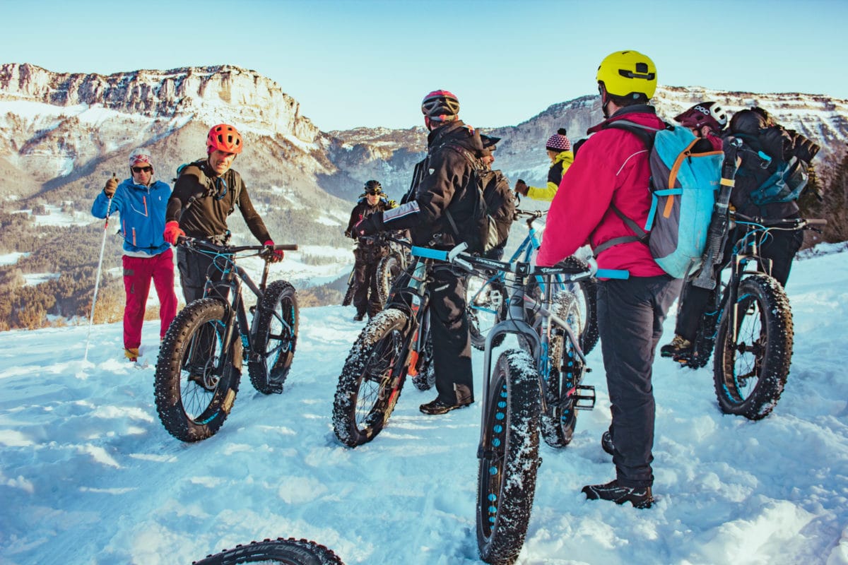 Institut de formation du vélo | FatBike en milieu enneigé